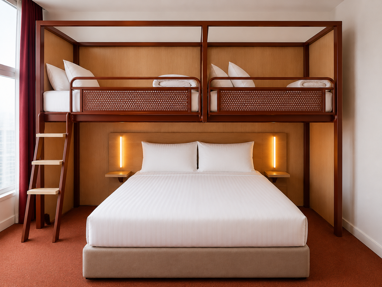 King Plus 2 Ensuite at MODE by YHA Sydney